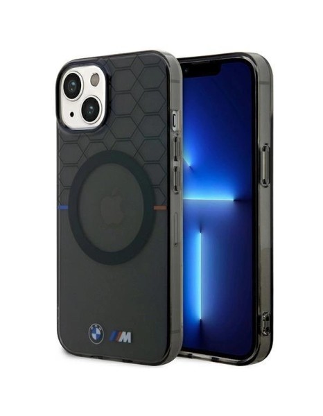 Case BMW BMHMP14SHGPK iPhone 14 6.1" grey/grey Pattern MagSafe Case BMW BMHMP14SHGPK iPhone 14 6.1" grey/grey Pattern MagSafe