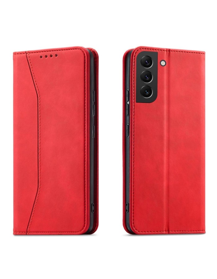 Magnet Fancy Case for Samsung Galaxy S23+ flip cover wallet stand red Magnet Fancy Case for Samsung Galaxy S23+ flip cover wallet stand red
