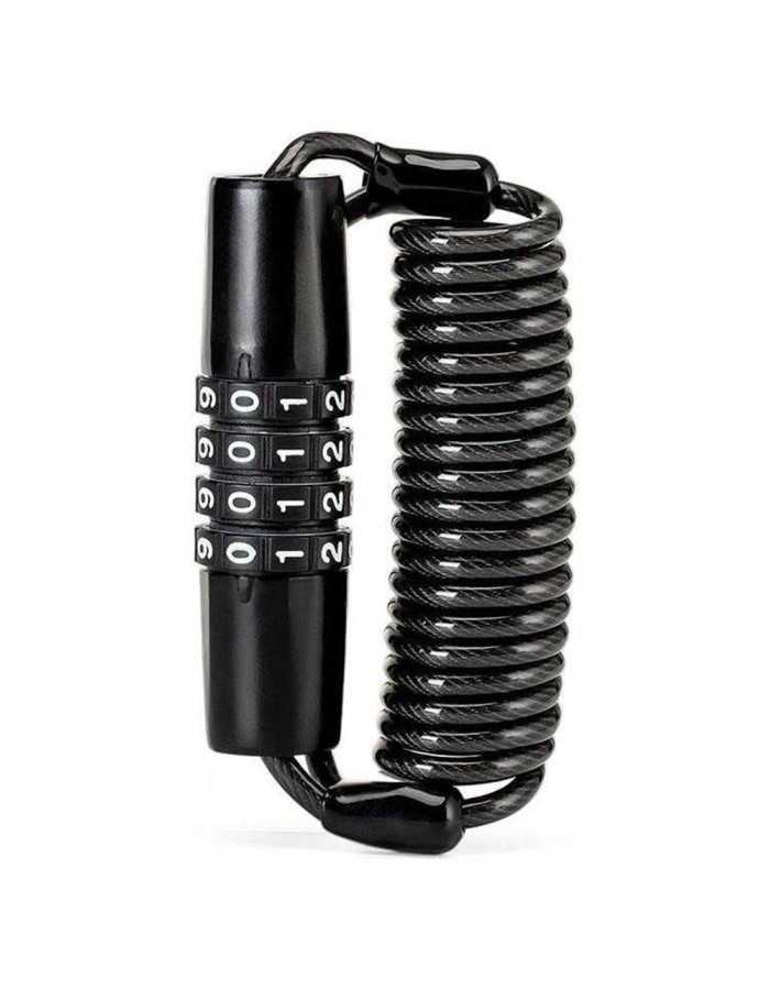 Rockbros T609 bicycle lock with 1.5 m combination - black
