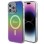Guess IML Iridescent MagSafe case for iPhone 15 Pro - black