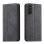 Magnet Fancy Case Case for Samsung Galaxy S22 + (S22 Plus) Pouch Wallet Card Holder Black