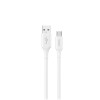 Dudao L2SM USB-A / micro USB 6A cable 1.2 m - white Dudao L2SM USB-A / micro USB 6A cable 1.2 m - white