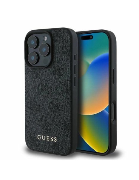 Guess 4G Classic iPhone 16 Pro Case - Black Guess 4G Classic iPhone 16 Pro Case - Black
