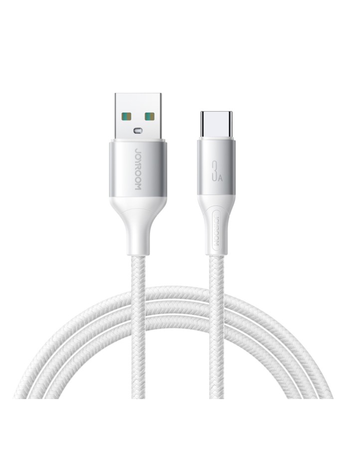 Joyroom S-A28 Flash Series 3A USB-A - USB-C Cable 1m - White