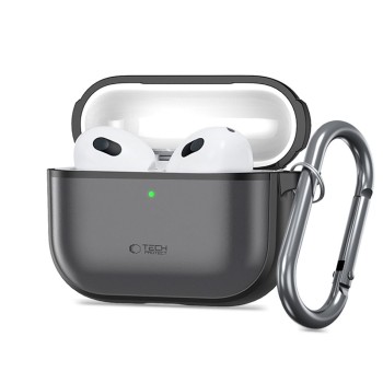 Tech-Protect Silicone Case for AirPods Pro 3 - Matte Black
