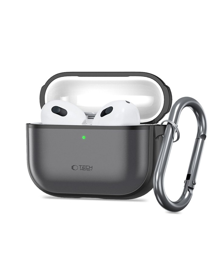 Tech-Protect Silicone Case for AirPods Pro 3 - Matte Black