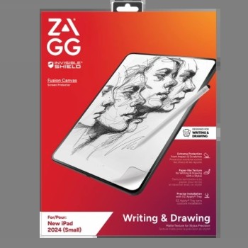 ZAGG InvisibleShield Fusion Canvas Antibacterial Protective Film Imitating Paper for iPad Pro 11" 2024