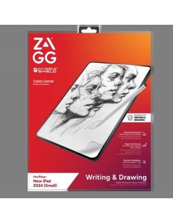 ZAGG InvisibleShield Fusion Canvas Antibacterial Protective Film Imitating Paper for iPad Pro 11" 2024 ZAGG InvisibleShield Fusion Canvas Antibacterial Protective Film Imitating Paper for iPad Pro 11" 2024