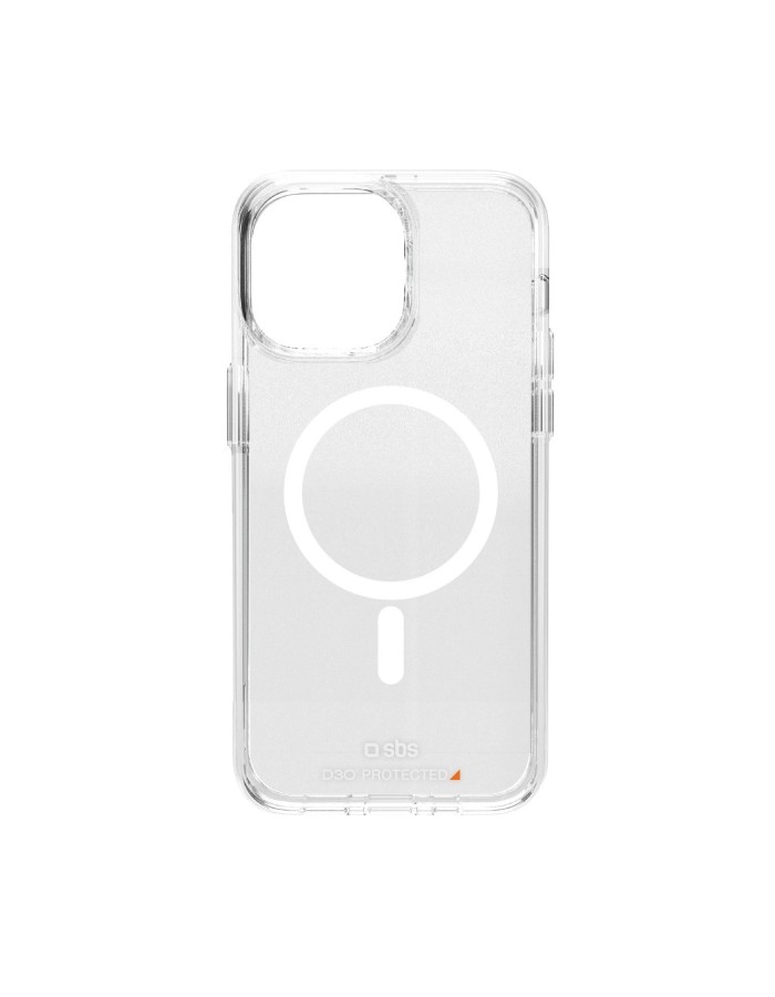 SBS D3O MagSafe Case for iPhone 15 Pro Max - Clear