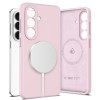 Tech-Protect Silicone MagSafe Case for Samsung Galaxy S26+ - Pink Tech-Protect Silicone MagSafe Case for Samsung Galaxy S26+ - Pink
