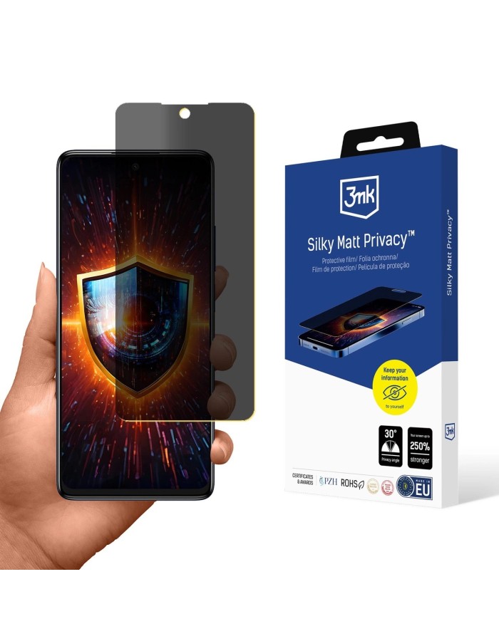 Privacy screen protector 3mk Silky Matt Privacy for TCL 50 SE