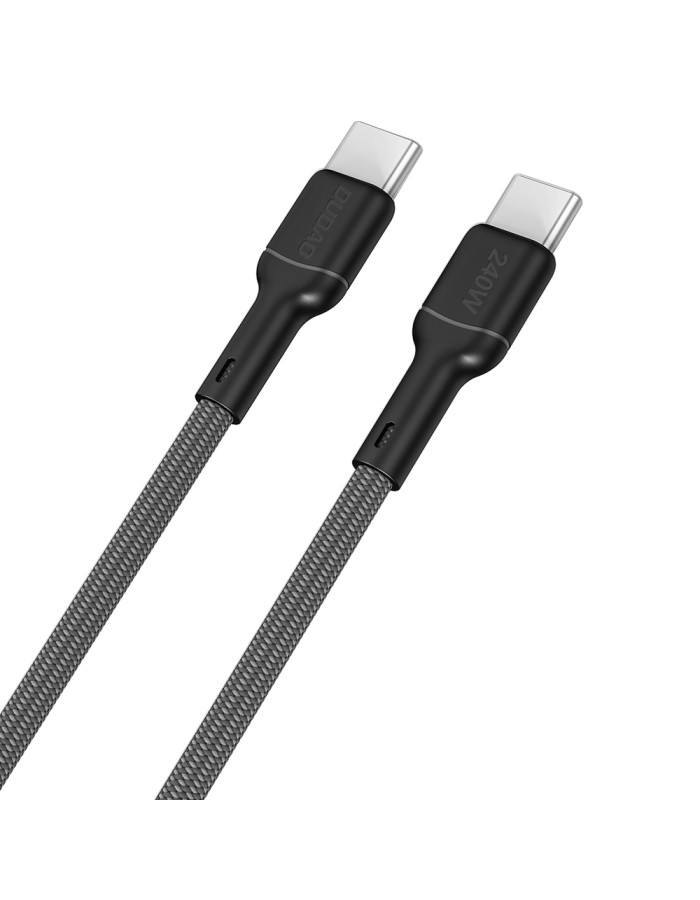 Dudao L9C Max 240W PD USB-C - USB-C Cable 1.2m - Black