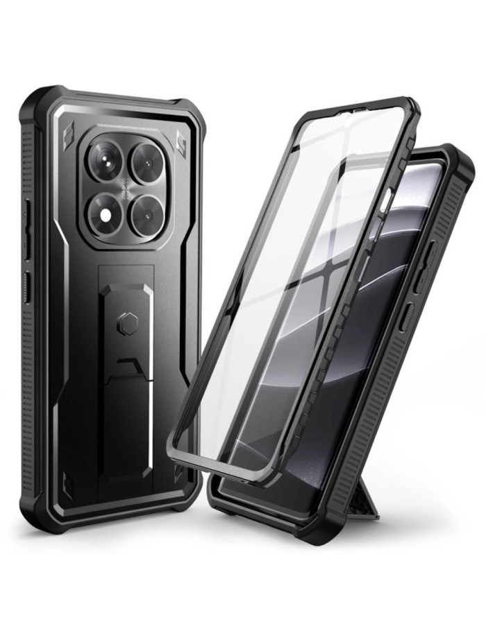 Tech-Protect Kevlar Pro Case for Xiaomi Redmi Note 14 Pro 5G / Poco X7 5G - Black