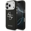 Guess Grained Big 4G Classic Logo case for iPhone 17 Pro - black Guess Grained Big 4G Classic Logo case for iPhone 17 Pro - black