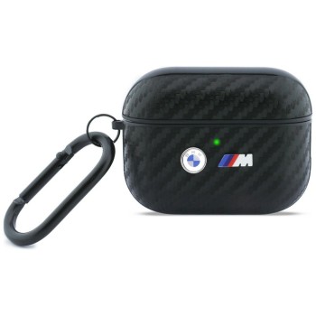 BMW Carbon Metal Logo Case for AirPods Pro 3 - Black BMW Carbon Metal Logo Case for AirPods Pro 3 - Black