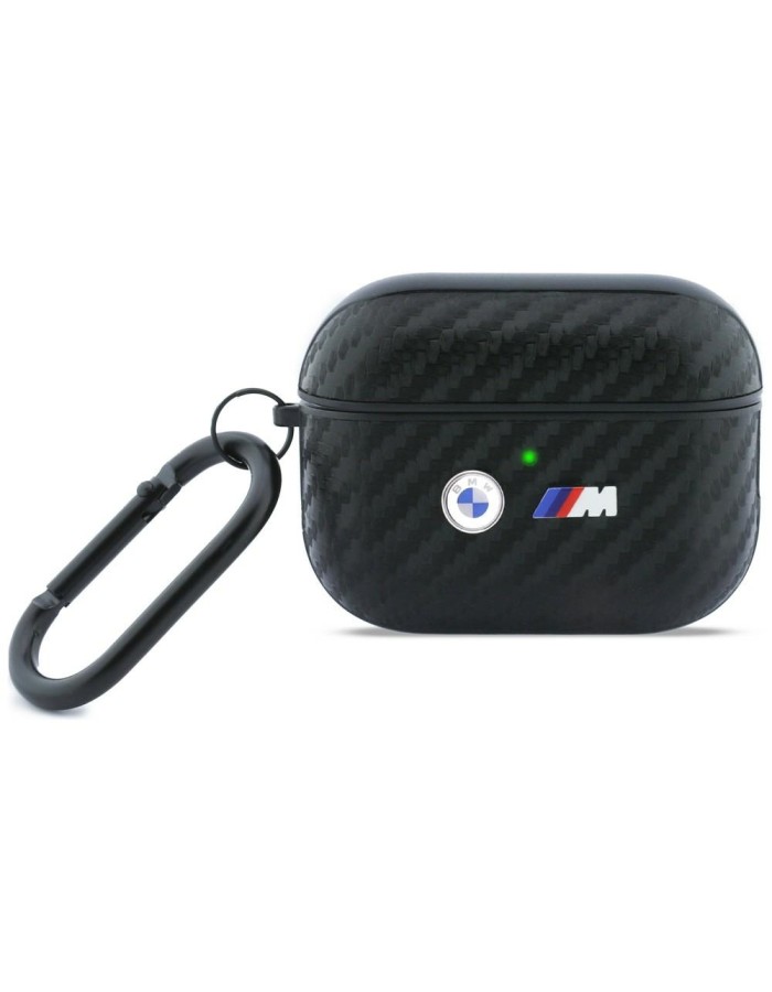 BMW Carbon Metal Logo Case for AirPods Pro 3 - Black BMW Carbon Metal Logo Case for AirPods Pro 3 - Black
