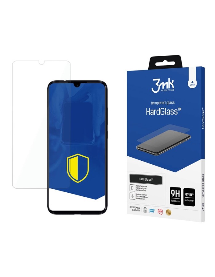 9H 3mk HardGlass™ glass on Xiaomi Redmi Note 7