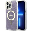Guess GUHMP14XH4STU iPhone 14 Pro Max 6.7" purple/purple hardcase 4G MagSafe Guess GUHMP14XH4STU iPhone 14 Pro Max 6.7" purple/purple hardcase 4G MagSafe
