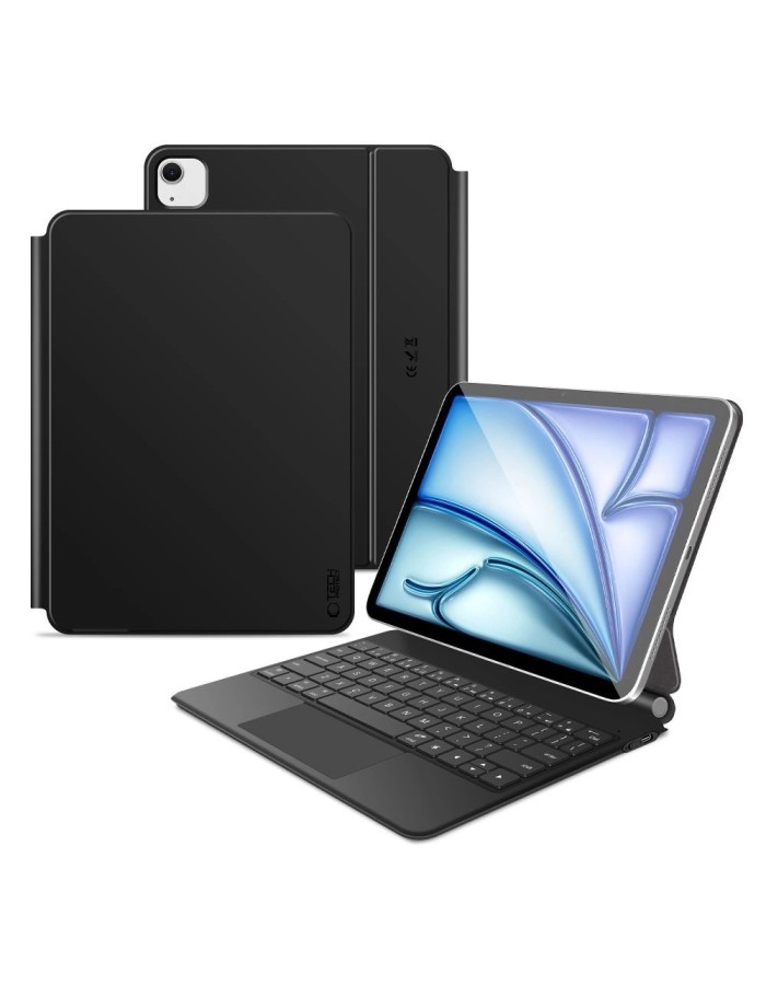 Tech-Protect Smartcase Magnetic with Keyboard for iPad Air 10.9” (2020/2022) / 11” (2024/2025/2026) - Black