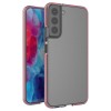 Spring Case Cover Gel Cover with Color Frame for Samsung Galaxy S22 + (S22 Plus) Light Pink Spring Case Cover Gel Cover with Color Frame for Samsung Galaxy S22 + (S22 Plus) Light Pink