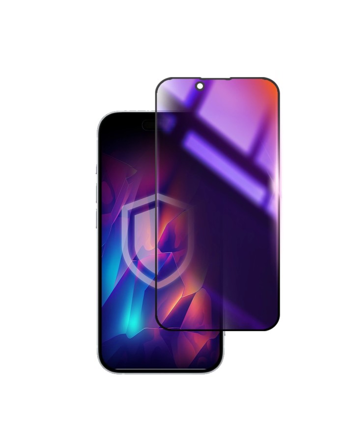 3mk Rainbow Privacy Tempered Glass for Apple iPhone 16e