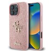 Guess Fixed Glitter Big 4G Case for iPhone 16 Pro - Pink Guess Fixed Glitter Big 4G Case for iPhone 16 Pro - Pink