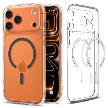 Spigen Ultra Hybrid MagSafe Case for iPhone 17 Pro - Clear Gray Spigen Ultra Hybrid MagSafe Case for iPhone 17 Pro - Clear Gray