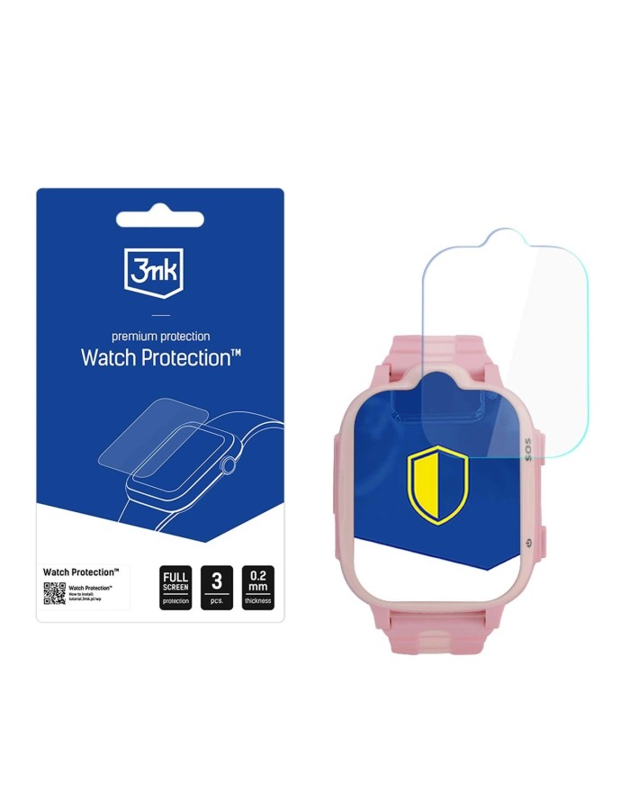 3mk Watch Protection ARC Smartwatch Screen Protector Film for Garett Kids eSIM 4G 3mk Watch Protection ARC Smartwatch Screen Protector Film for Garett Kids eSIM 4G