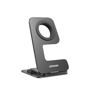 Joyroom JR-W18 inductive charger holder for smartwatches - black Joyroom JR-W18 inductive charger holder for smartwatches - black