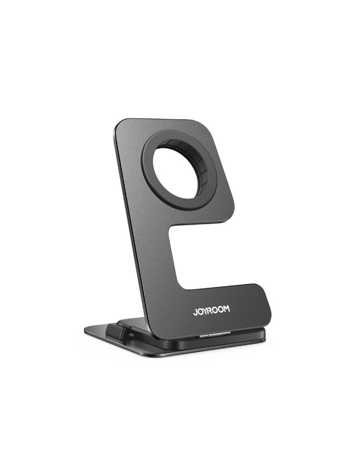 Joyroom JR-W18 inductive charger holder for smartwatches - black
