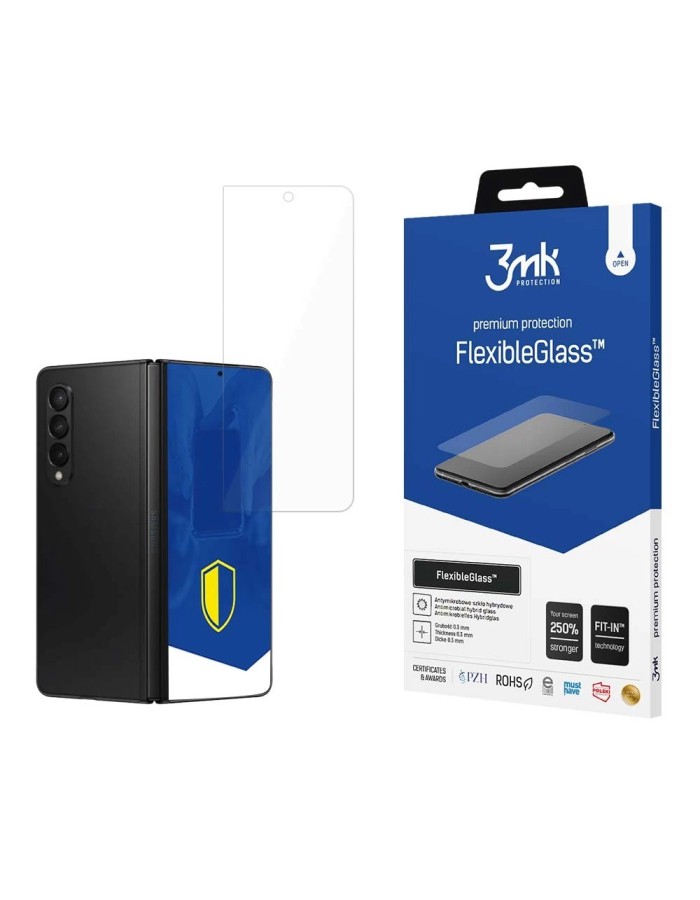 3mk FlexibleGlass™ hybrid glass on Samsung Galaxy Z Fold 5 (front)