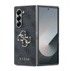 Guess Leather 4G Metal Logo Case for Samsung Galaxy Z Fold 6 - Black Guess Leather 4G Metal Logo Case for Samsung Galaxy Z Fold 6 - Black