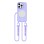 Tech-Protect MagNecklace MagSafe Case with Lanyard for iPhone 16 Pro - Purple