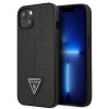 Guess GUHCP14MPSATLK iPhone 14 Plus 6,7 "black / black hardcase SaffianoTriangle Logo Guess GUHCP14MPSATLK iPhone 14 Plus 6,7 "black / black hardcase SaffianoTriangle Logo