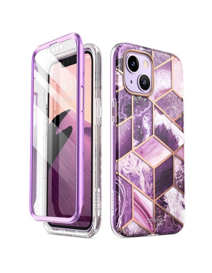 Supcase Cosmo iPhone 14 Plus Case - Pink Marble Supcase Cosmo iPhone 14 Plus Case - Pink Marble