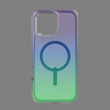 ZAGG Milan Snap Case with MagSafe for iPhone 16 Pro Max - Green/Purple