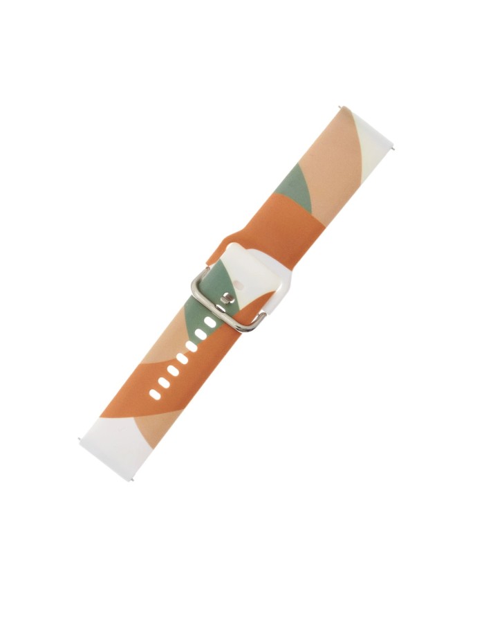 Strap Moro for Samsung Galaxy Watch 40 / 41 / 42 / 43 / 44 mm silicone bracelet watch band - pattern 3