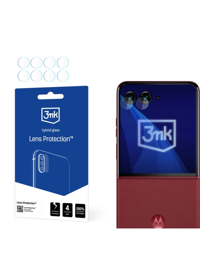 3mk Lens Protection Camera Glass for Motorola Razr 60 Ultra
