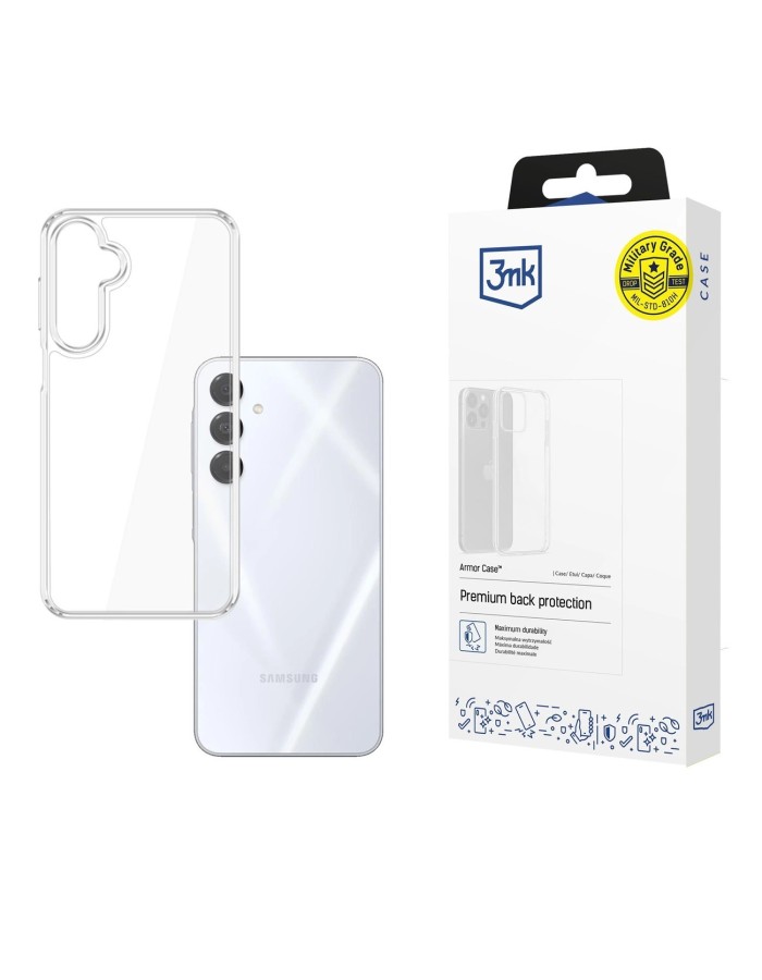 3mk Armor Case for Samsung Galaxy A17 5G - Transparent