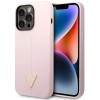 Guess Silicone Triangle iPhone 14 Pro 6.1" Case - Purple Guess Silicone Triangle iPhone 14 Pro 6.1" Case - Purple