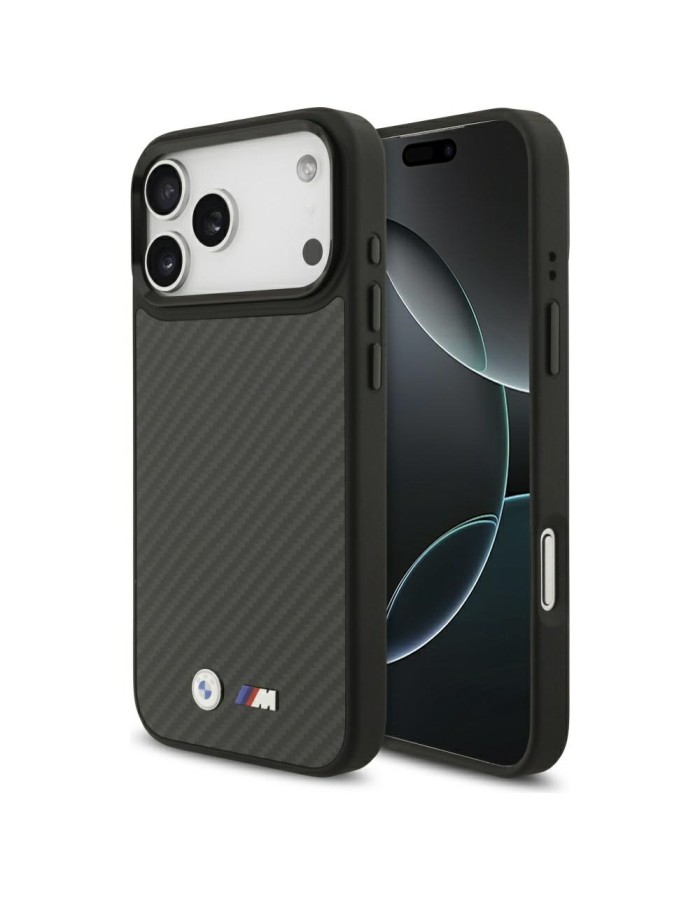 BMW M Kevlar Matt MagSafe Case for iPhone 17 Pro Max - Black