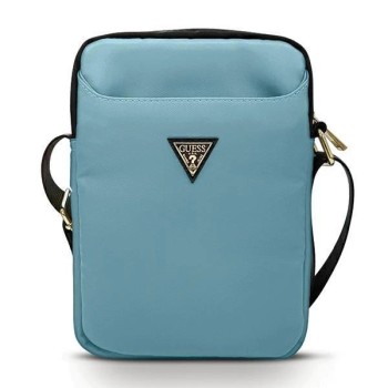 Guess Bag GUTB10NTMLLB 10" blue/blue Nylon Triangle Logo Guess Bag GUTB10NTMLLB 10" blue/blue Nylon Triangle Logo