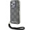 Karl Lagerfeld IML Mono KL Pattern &amp;amp; Cord case for iPhone 15 Pro - black
