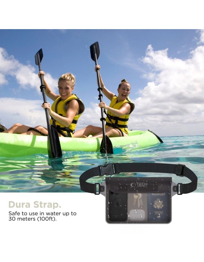 Tech-Protect UWP10 Waterproof Bag - Black Tech-Protect UWP10 Waterproof Bag - Black