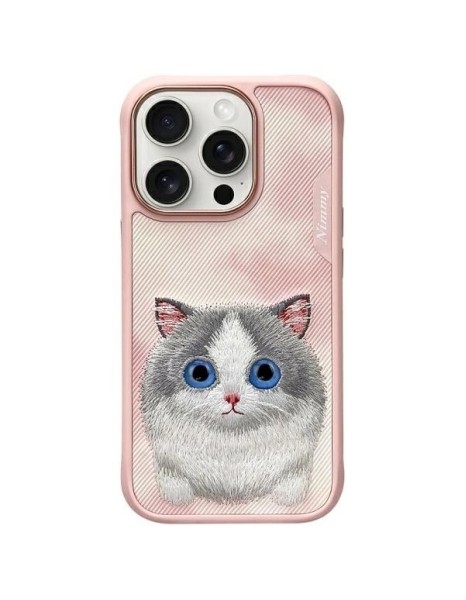 Nimmy Big Eyed Pet 2.0 Cat Case for iPhone 16 Pro Max - Pink Nimmy Big Eyed Pet 2.0 Cat Case for iPhone 16 Pro Max - Pink