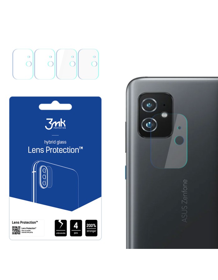3mk Lens Protection™ hybrid camera glass for Asus Zenfone 8 3mk Lens Protection™ hybrid camera glass for Asus Zenfone 8