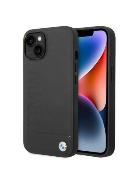 Case BMW BMHMP14MSLLBK iPhone 14 Plus 6.7 "black / black hardcase Signature Logo Imprint Magsafe