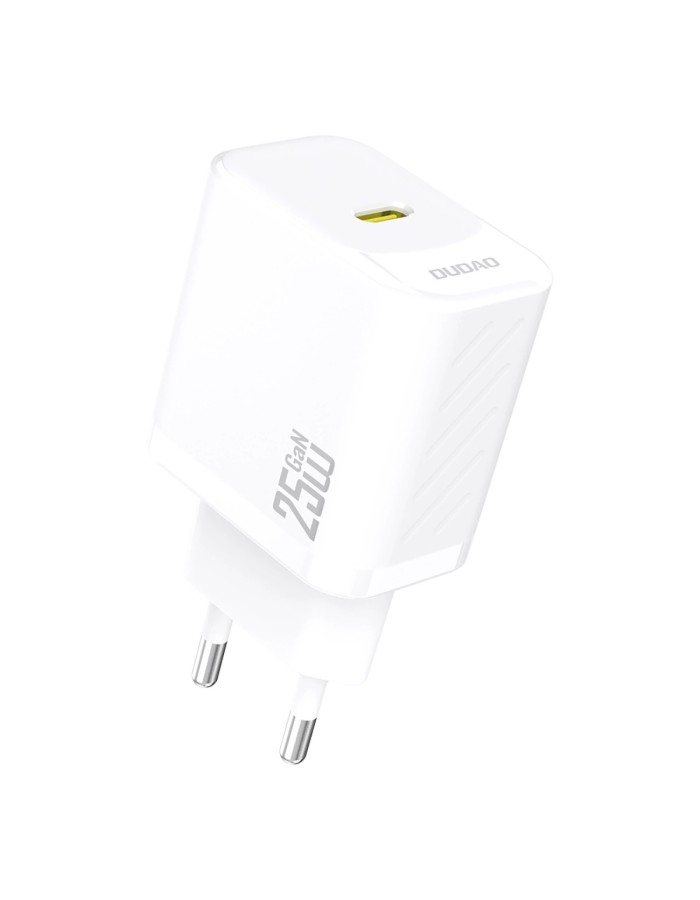 Dudao A27 25W GaN USB-C Wall Charger - White