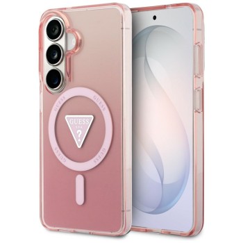 Guess IML Gradient Triangle MagSafe Case for Samsung Galaxy S26 - Pink Guess IML Gradient Triangle MagSafe Case for Samsung Galaxy S26 - Pink