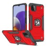 Wozinsky Ring Armor Case Kickstand Tough Rugged Cover for Samsung Galaxy A22 4G red Wozinsky Ring Armor Case Kickstand Tough Rugged Cover for Samsung Galaxy A22 4G red
